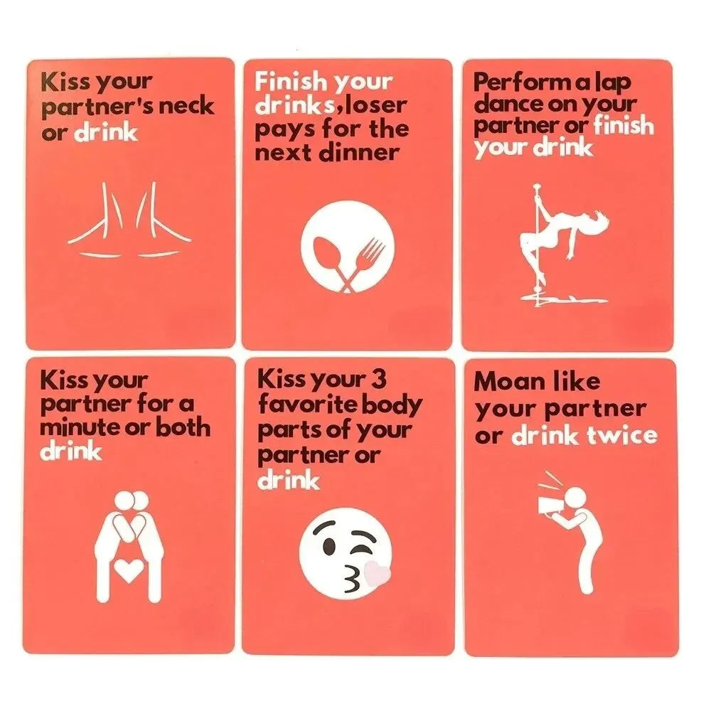 Conversation Games Card Trendy Drunk Party Starter For Men Women Boyfriend Couples And Girlfriend Halloween Supplies Tool