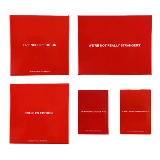 WE'RE NOT REALLY STRANGERS Couples Edition Honest Dating Expansion Pack - Couples Friendship Relationship Party Games